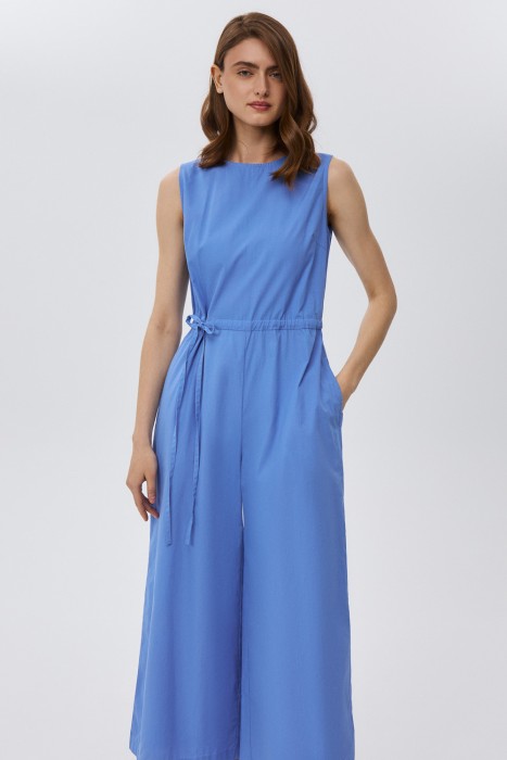 комбинезон из хлопка от бренда снежная королева вид слева