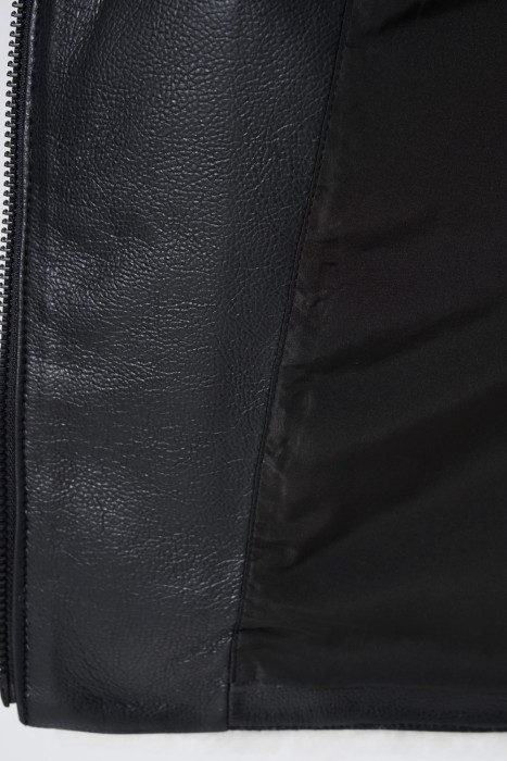 комбинированная куртка из шерсти от бренда снежная королева вид слева