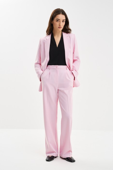 костюмные брюки от бренда снежная королева вид слева