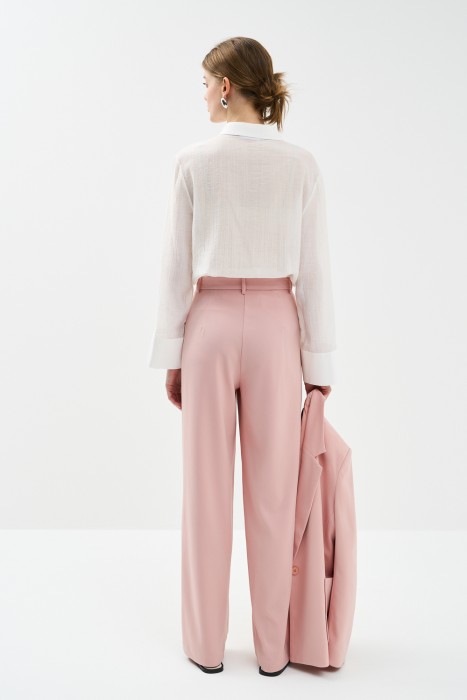 костюмные брюки из россии вид сбоку