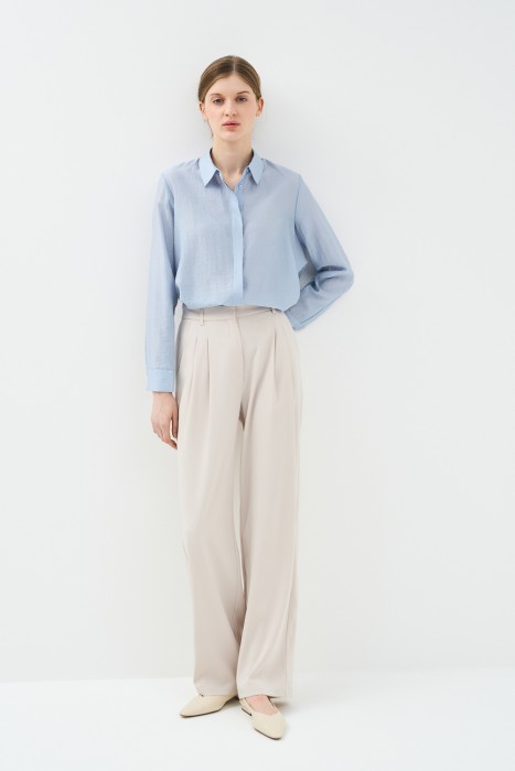 костюмные брюки от бренда снежная королева вид слева