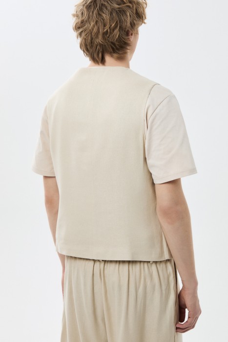 костюмный жилет из россии вид сбоку