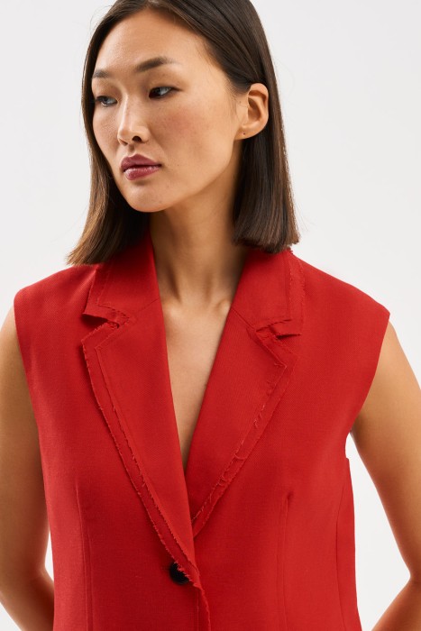 костюмный жилет из россии вид сбоку