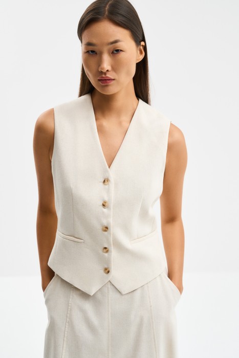 костюмный жилет по цене 2600 руб вид справа