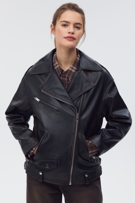 косуха из натуральной кожи 744804003 фотография