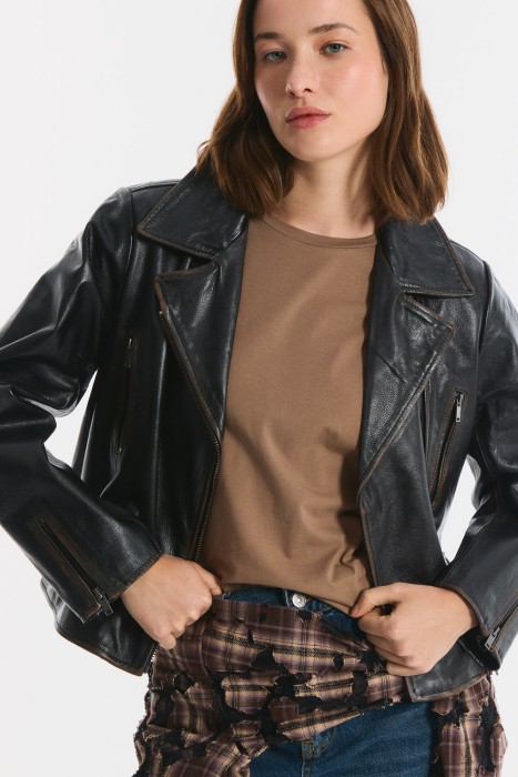 косуха из натуральной кожи 773194003 фотография