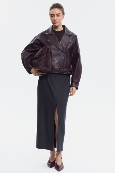 косуха из натуральной кожи 804508003 фотография