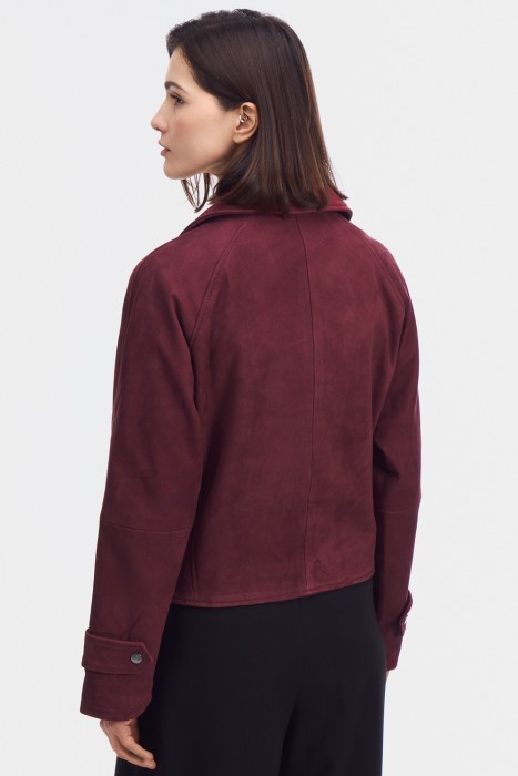 косуха из натуральной кожи по цене 16790 руб вид справа