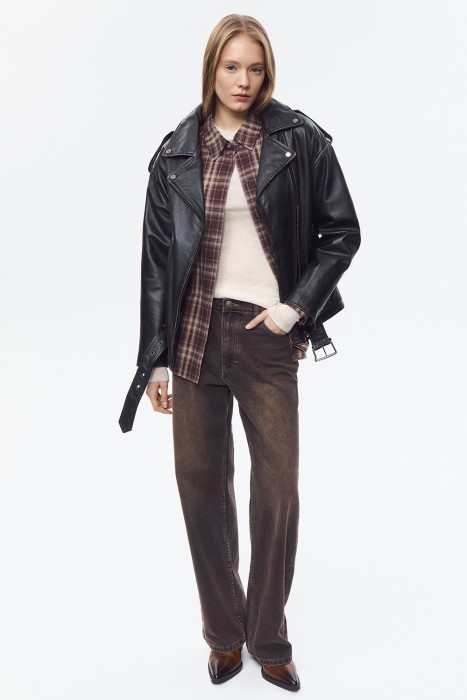 косуха из натуральной кожи 800532003 фотография