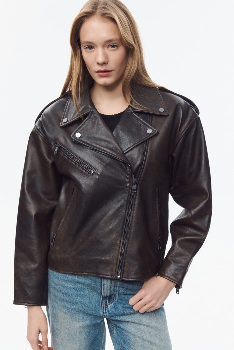 косуха из натуральной кожи 800529003 фотография