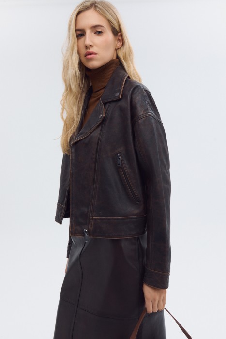 косуха из натуральной кожи 801287003 фотография