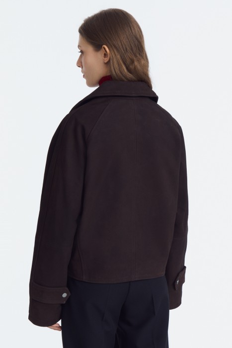 косуха из натуральной кожи по цене 16790 руб вид справа