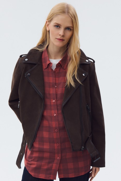 косуха из натуральной кожи 801103003 фотография