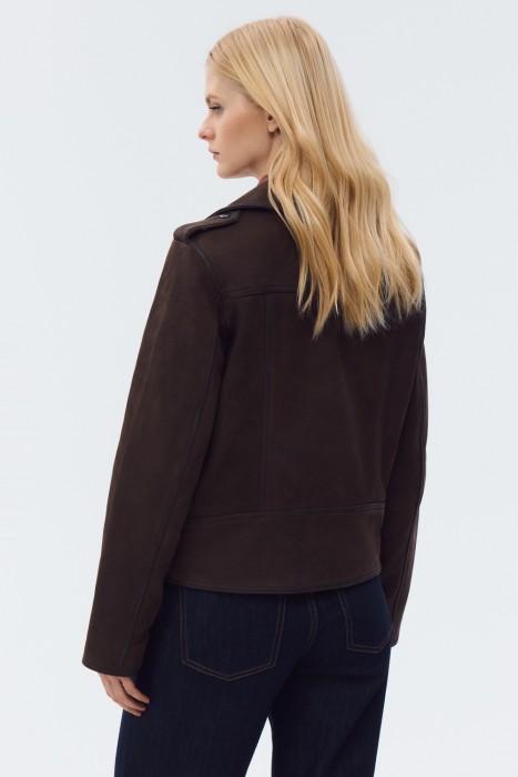 косуха из натуральной кожи по цене 14100 руб вид справа