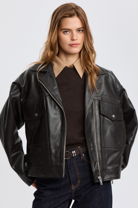 косуха из натуральной кожи 800382003 фотография