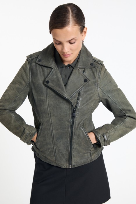 косуха из натуральной кожи 746182003 фотография