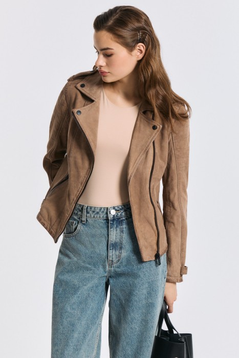 косуха из натуральной кожи 744391003 фотография