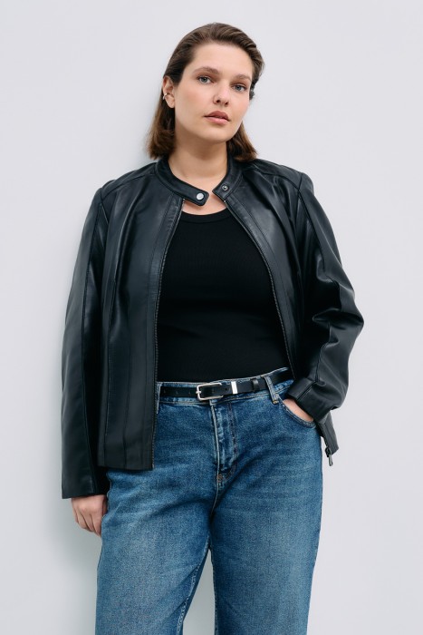 кожаная куртка 772829003 фотография