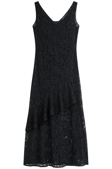 кружевное платье из россии вид сбоку