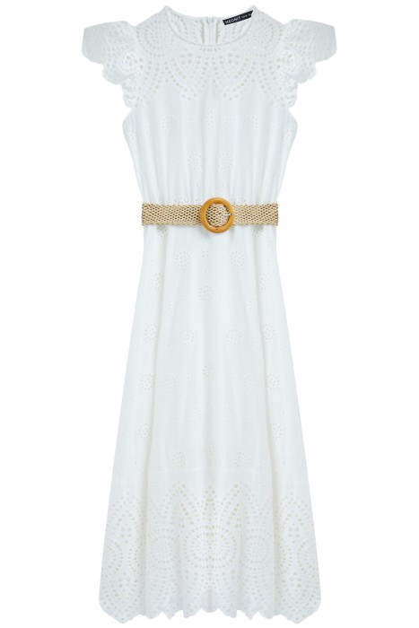 кружевное платье из россии вид сбоку