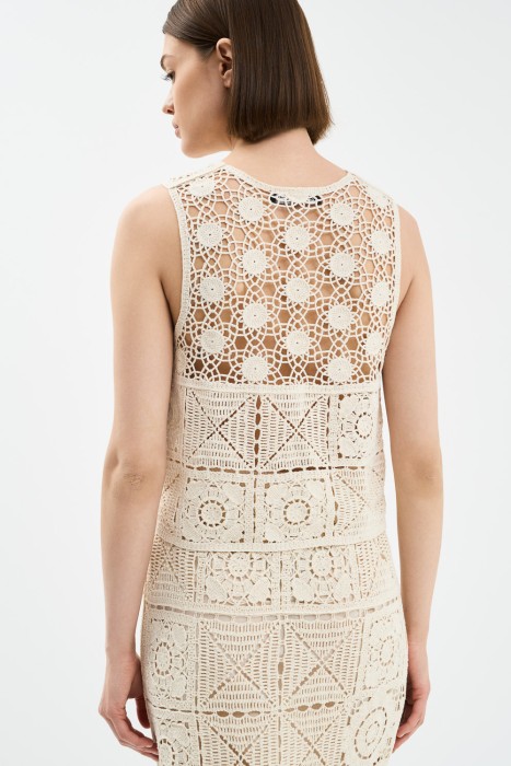 кружевной топ из россии вид сбоку