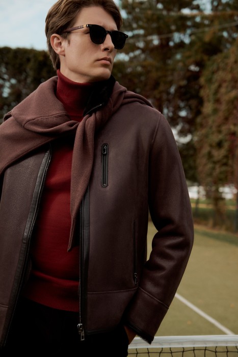 куртка-дубленка из овчины 793934003 фотография