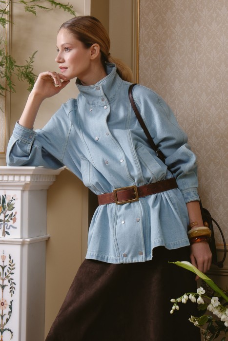 куртка из денима 816627003 фотография