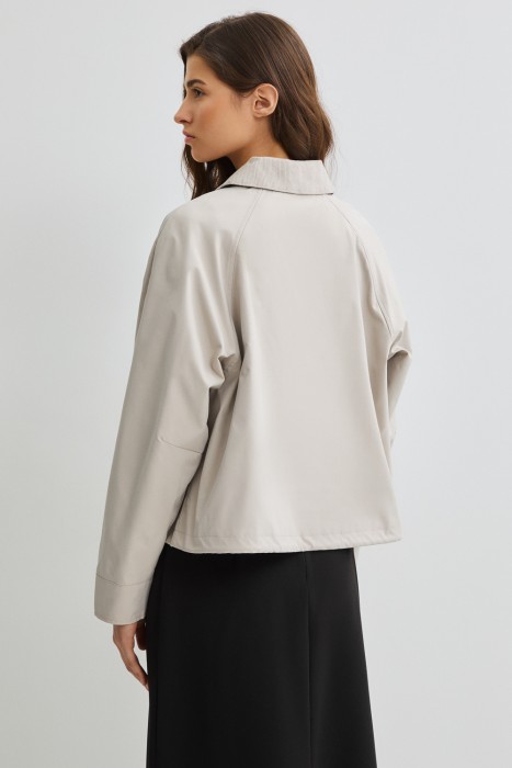 куртка из хлопка по цене 4980 руб вид справа