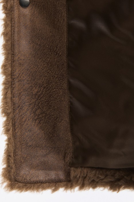 куртка из искусственного меха из россии вид сбоку