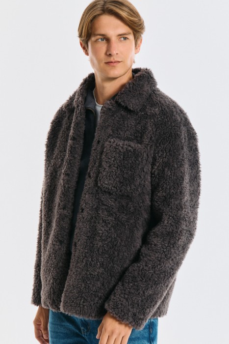 куртка из искусственного меха 796241003 фотография