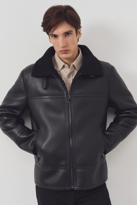куртка из искусственной кожи 797216003 фотография