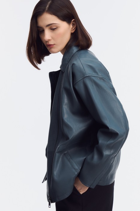 куртка из натуральной кожи 818371003 фотография