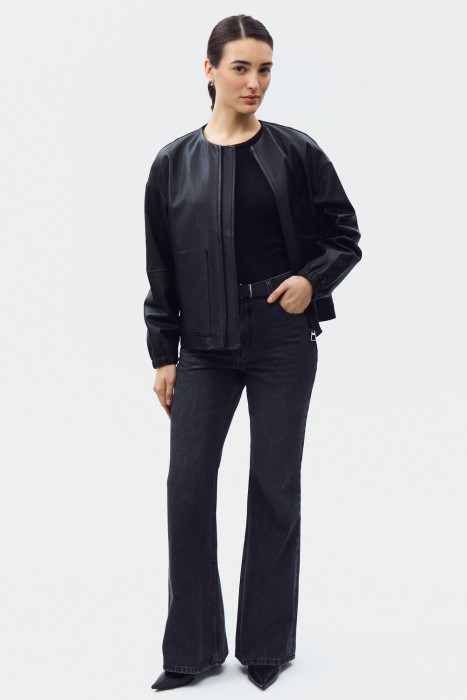 куртка из натуральной кожи 807164003 фотография