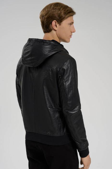 куртка из натуральной кожи по цене 12310 руб вид справа