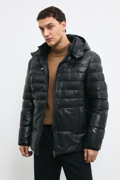 куртка из натуральной кожи 771697003 фотография