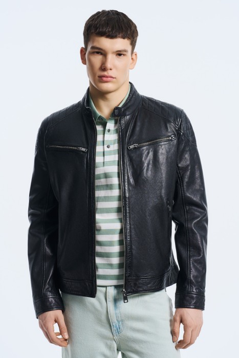 куртка из натуральной кожи 745068003 фотография