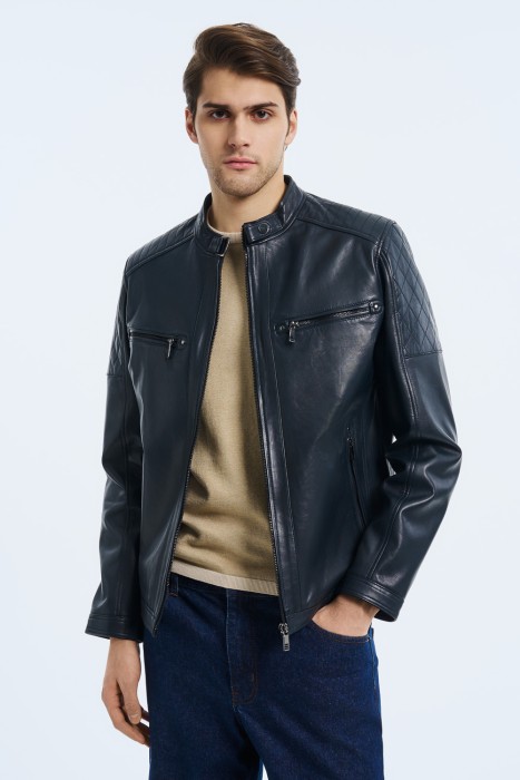 куртка из натуральной кожи 745372003 фотография