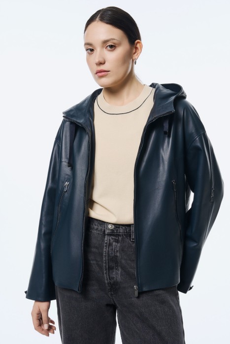 куртка из натуральной кожи 751375003 фотография