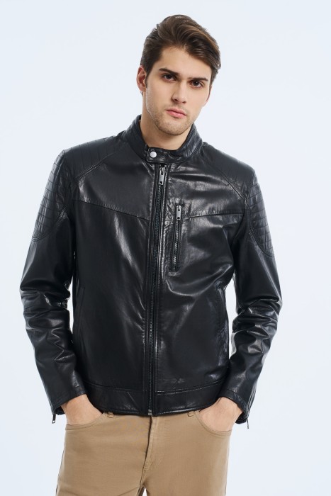 куртка из натуральной кожи 745521003 фотография