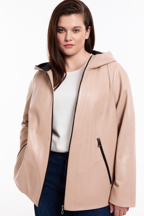 куртка из натуральной кожи из россии вид сбоку