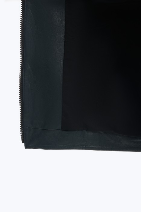 куртка из натуральной кожи из россии вид сбоку