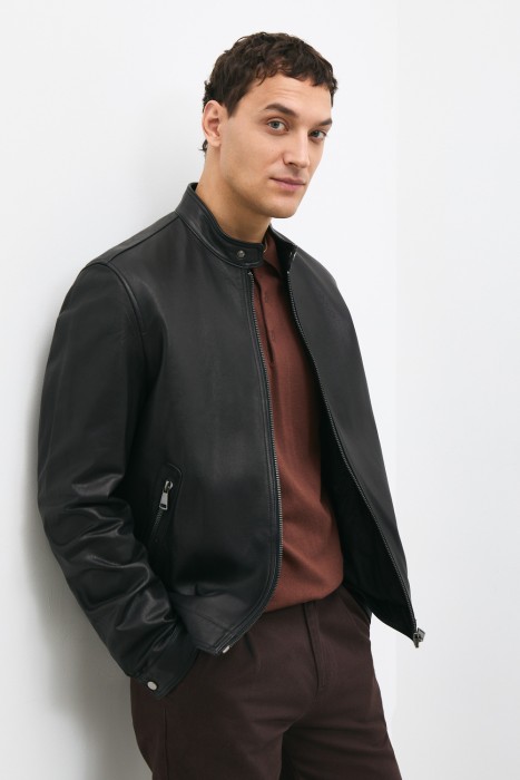 куртка из натуральной кожи 779634003 фотография