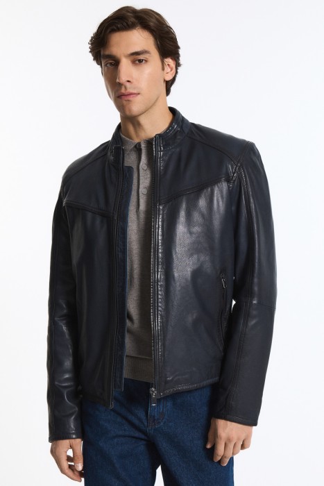 куртка из натуральной кожи 777685003 фотография