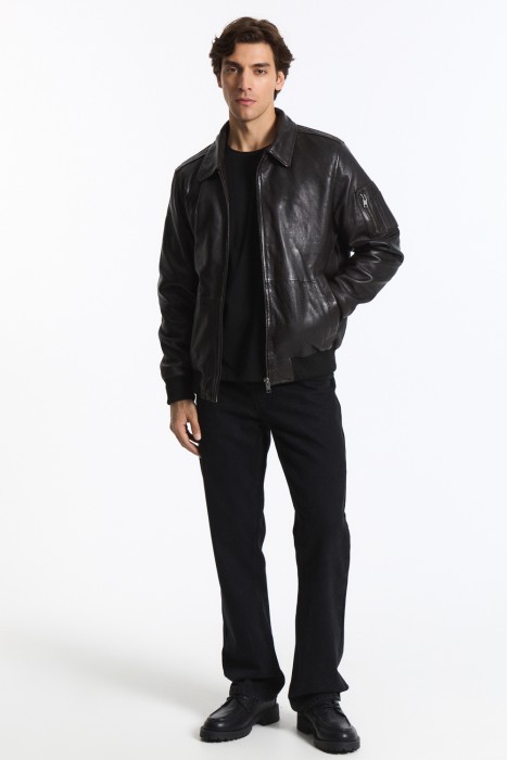 куртка из натуральной кожи 776599003 фотография