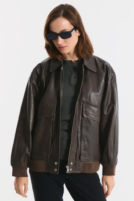 куртка из натуральной кожи 773198003 фотография