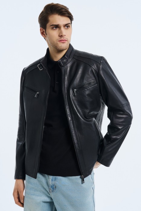 куртка из натуральной кожи 745375003 фотография