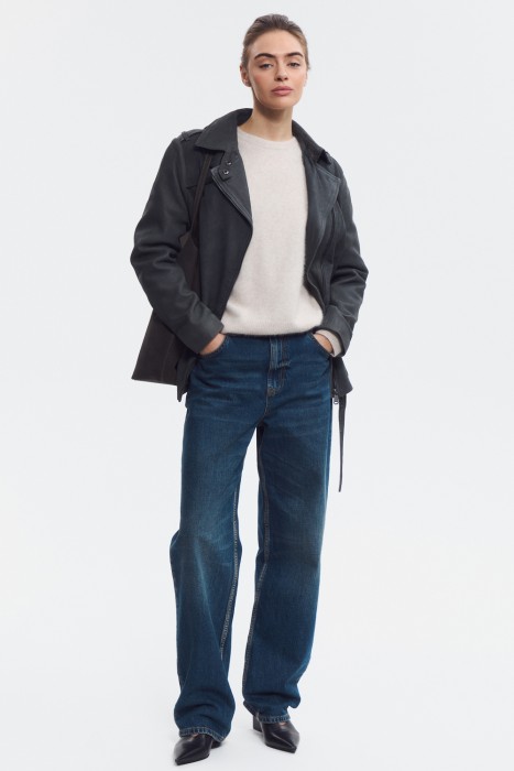 куртка из натуральной кожи 801298003 фотография