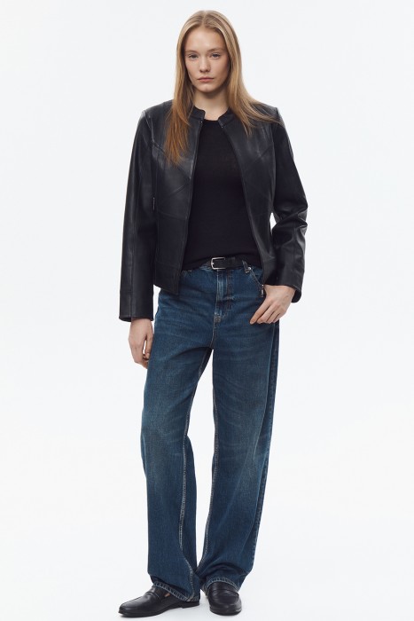 куртка из натуральной кожи 802573003 фотография