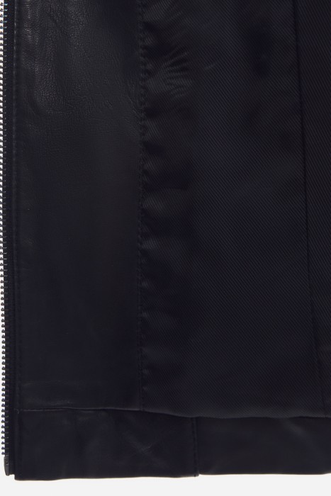 куртка из натуральной кожи по цене 14770 руб вид справа