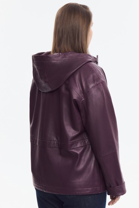 куртка из натуральной кожи по цене 21490 руб вид справа